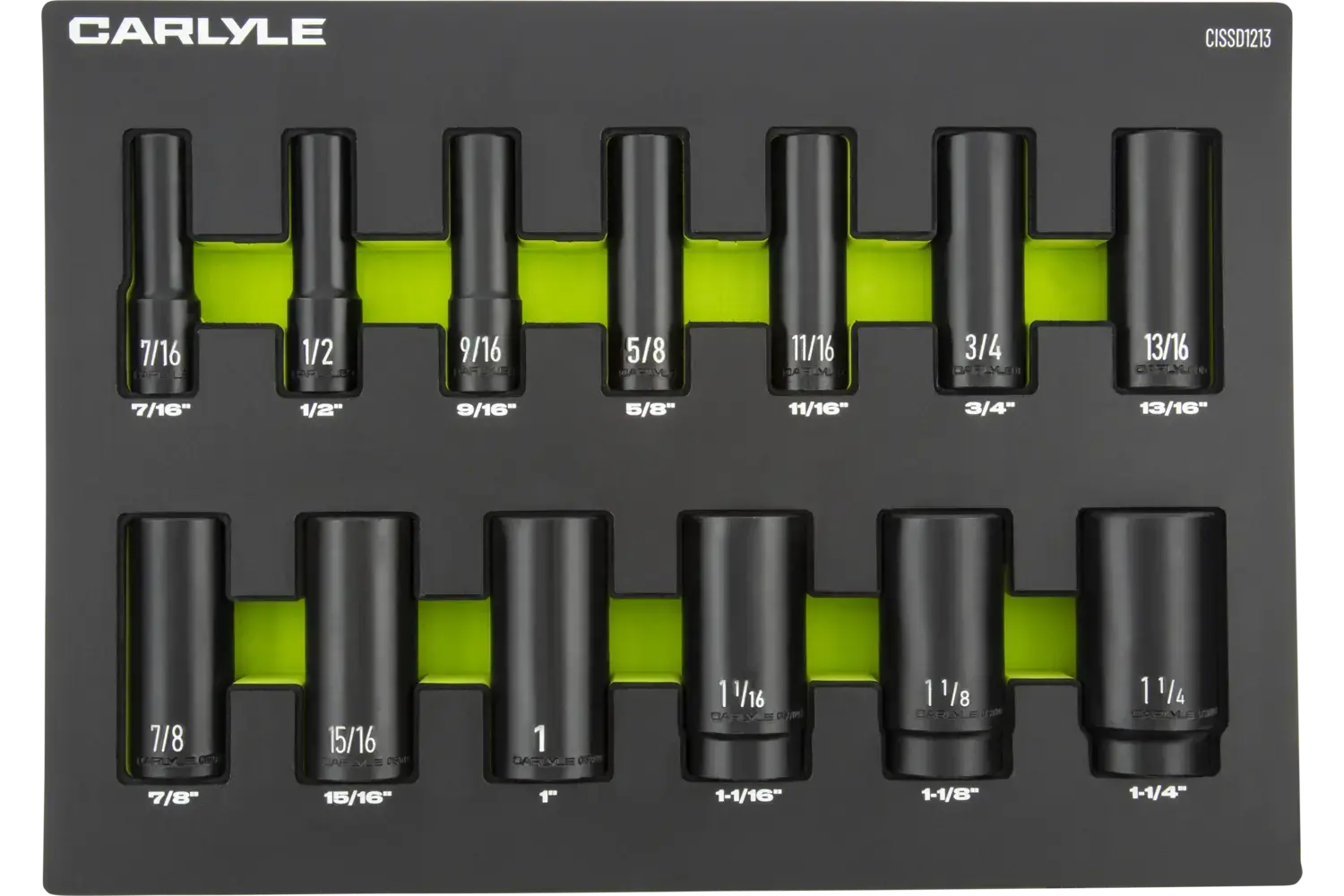 1/2 in. Drive Deep Impact Socket Sets - SAE