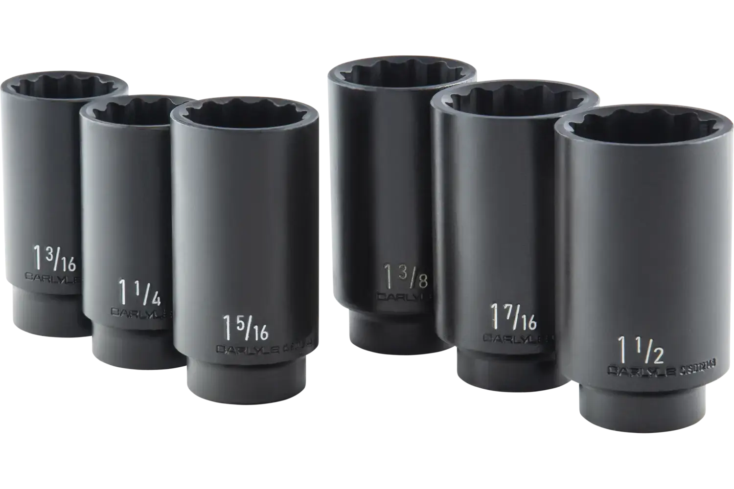 1/2 in. Drive Deep Impact Socket Sets - SAE