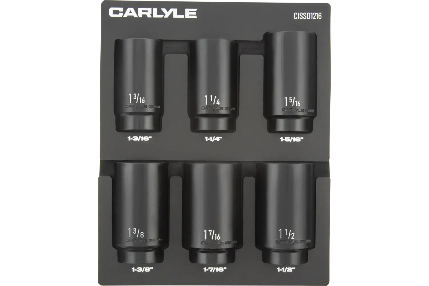 1/2 in. Drive Deep Impact Socket Sets - SAE