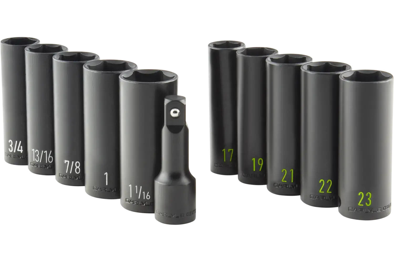 1/2 in. Drive Deep Impact Socket Sets - SAE