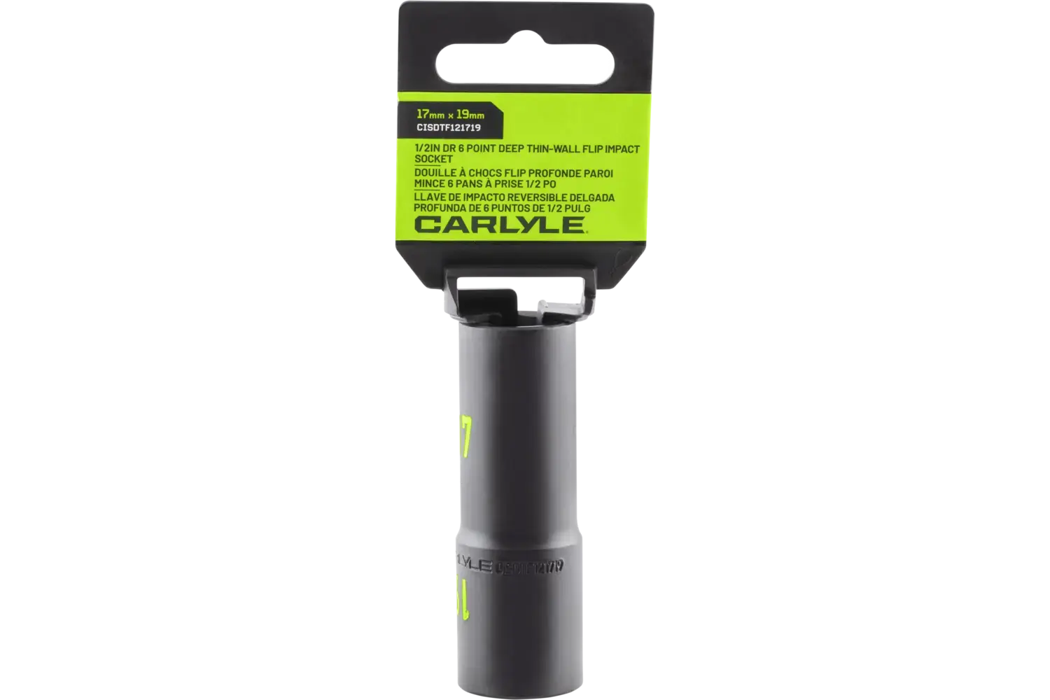 1/2 in. Drive Impact Flip Sockets - SAE