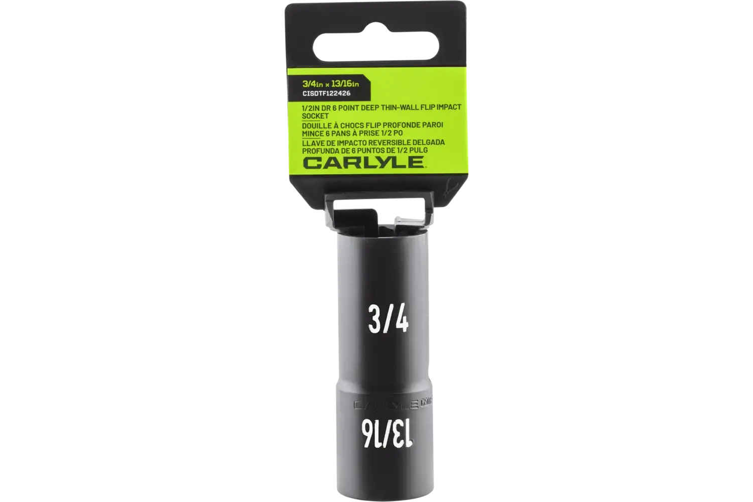 1/2 in. Drive Impact Flip Sockets - SAE