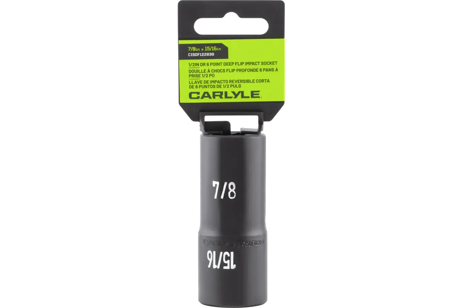 1/2 in. Drive Impact Flip Sockets - SAE