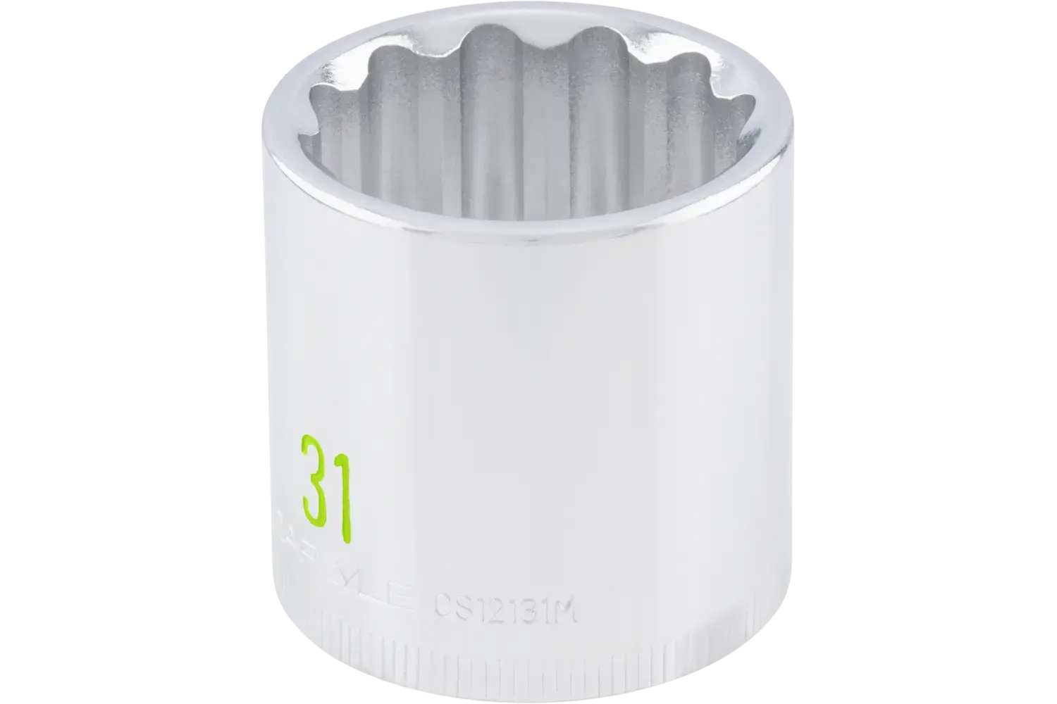 1/2 in. Drive Standard Depth Chrome Sockets - Metric