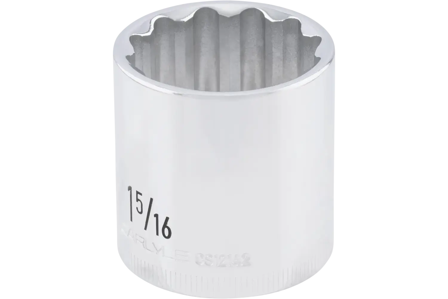 1/2 in. Drive Standard Depth Chrome Sockets - SAE