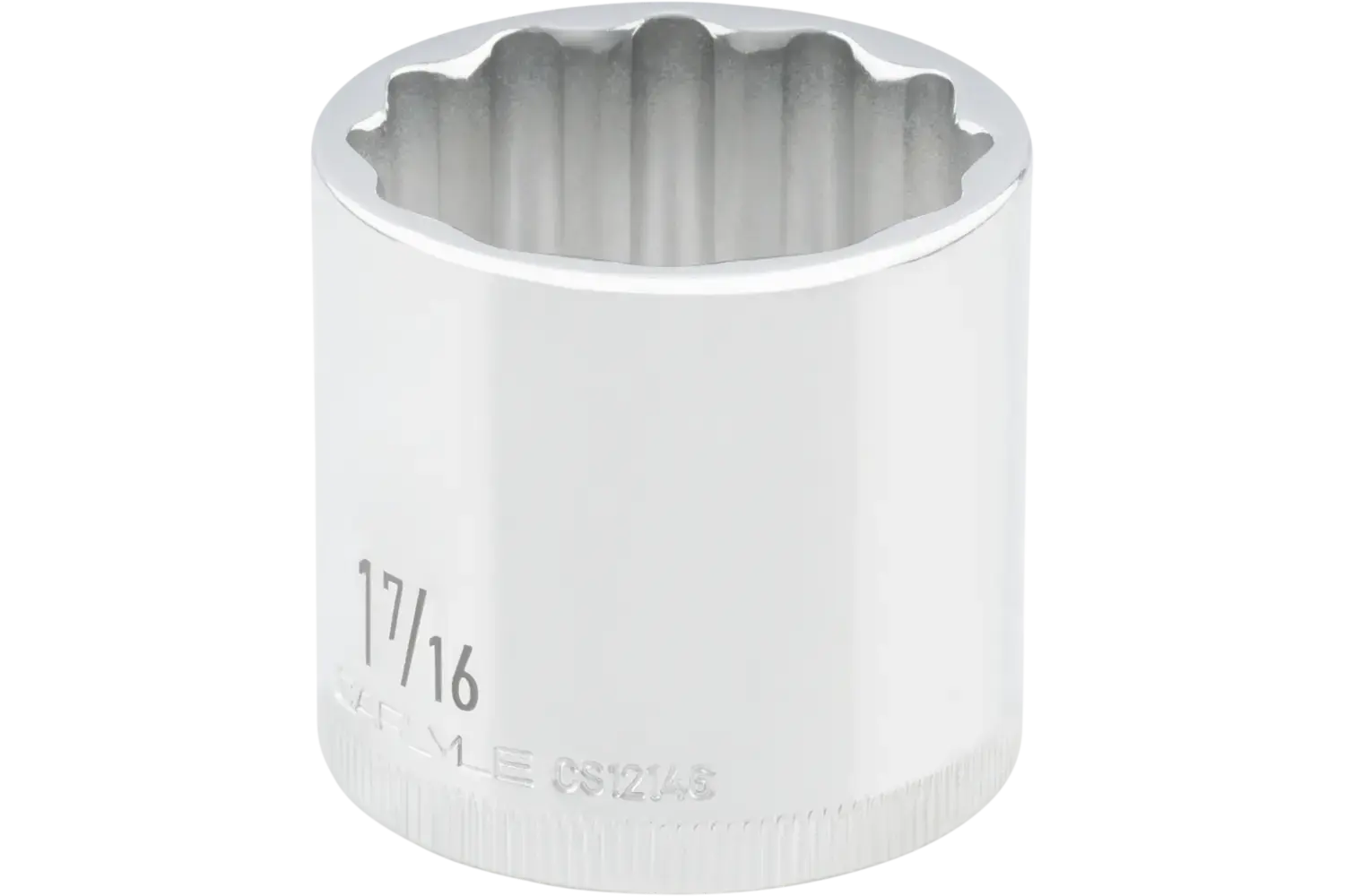 1/2 in. Drive Standard Depth Chrome Sockets - SAE