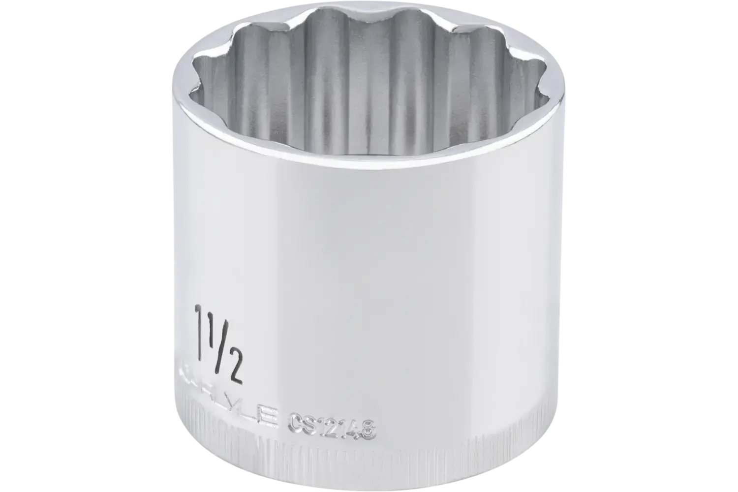 1/2 in. Drive Standard Depth Chrome Sockets - SAE