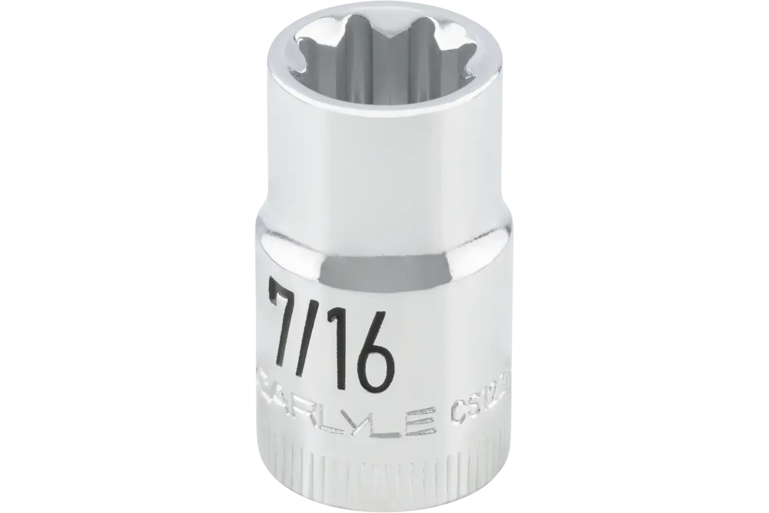 1/2 in. Drive Standard Depth Chrome Sockets - SAE