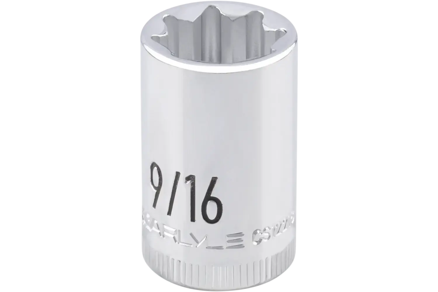 1/2 in. Drive Standard Depth Chrome Sockets - SAE