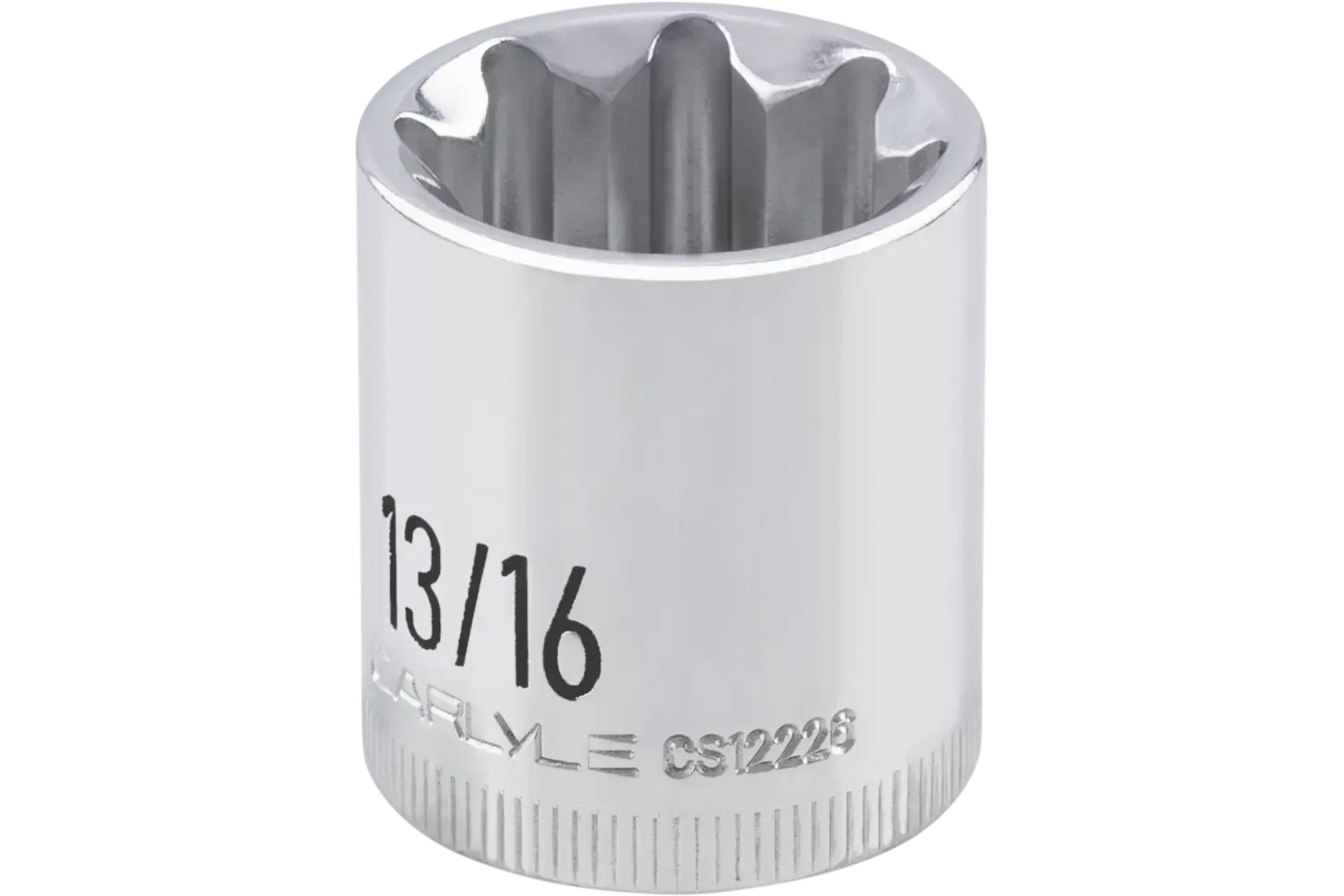 1/2 in. Drive Standard Depth Chrome Sockets - SAE
