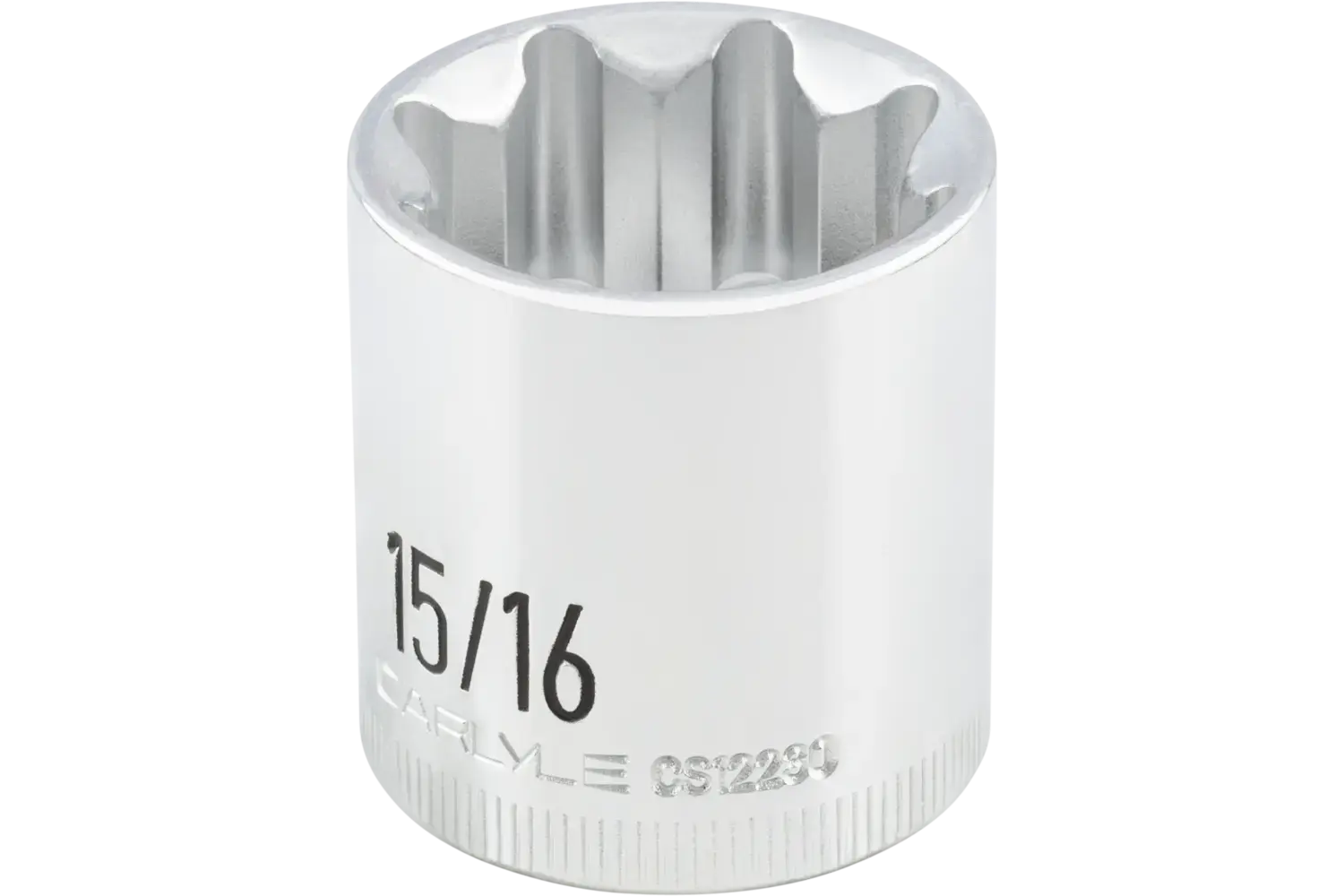 1/2 in. Drive Standard Depth Chrome Sockets - SAE