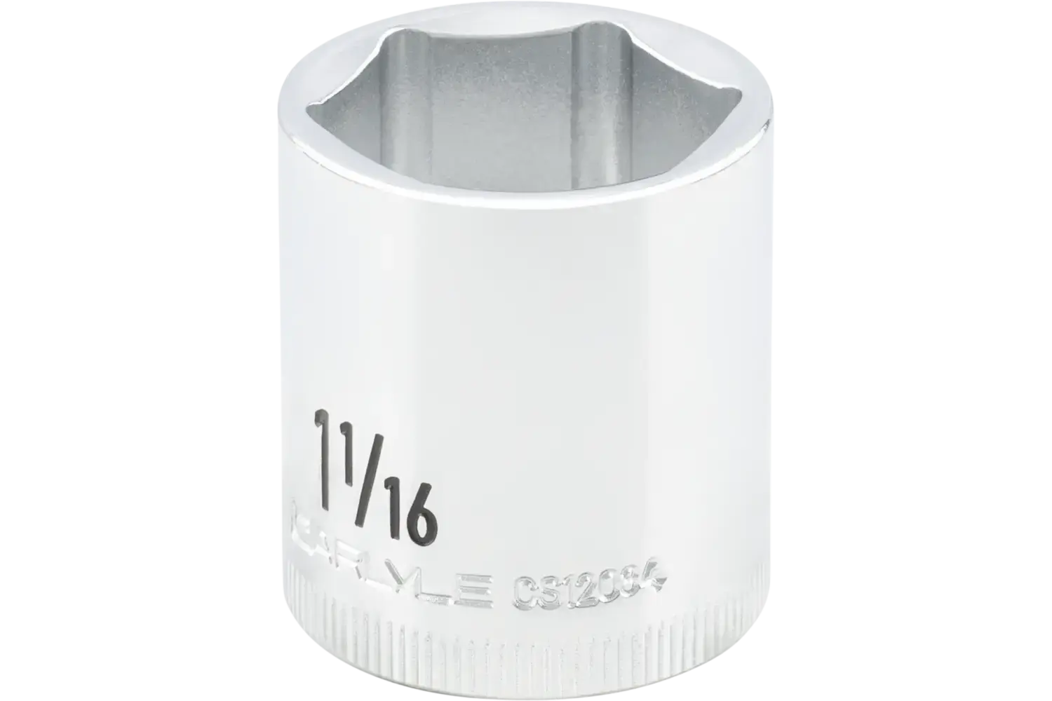 1/2 in. Drive Standard Depth Chrome Sockets - SAE