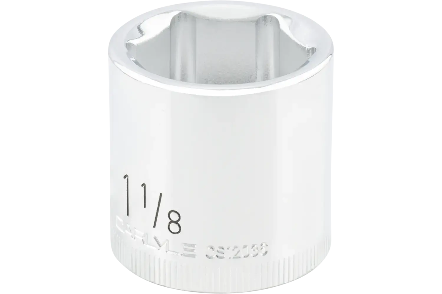 1/2 in. Drive Standard Depth Chrome Sockets - SAE