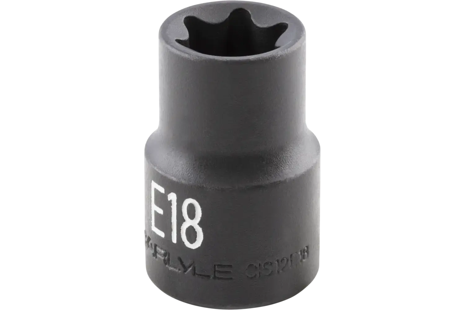 1/2 in. Drive Standard Depth External Torx/Star Impact Sockets - Metric