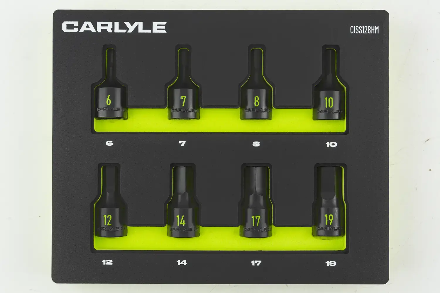 1/2 in. Drive Standard Depth Hex Bit Impact Socket Sets - Metric