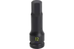 1/2 in. Drive Standard Depth Hex Bit Impact Sockets - Metric