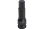 1/2 in. Drive Standard Depth Hex Bit Impact Sockets - SAE