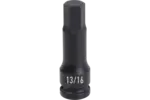 1/2 in. Drive Standard Depth Hex Bit Impact Sockets - SAE
