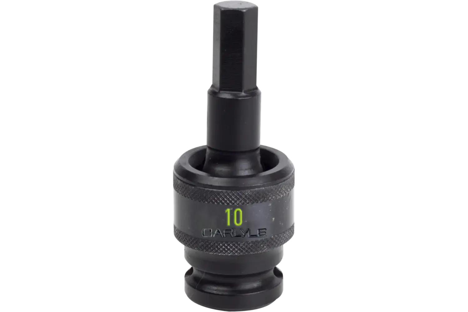 1/2 in. Drive Standard Depth Hex Bit Impact Swivel Sockets - Metric