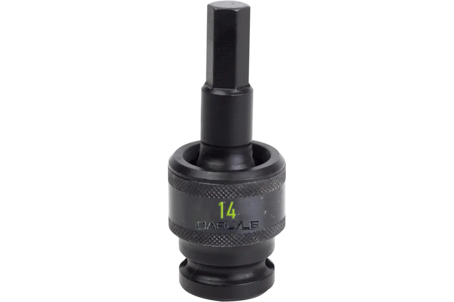 1/2 in. Drive Standard Depth Hex Bit Impact Swivel Sockets - Metric