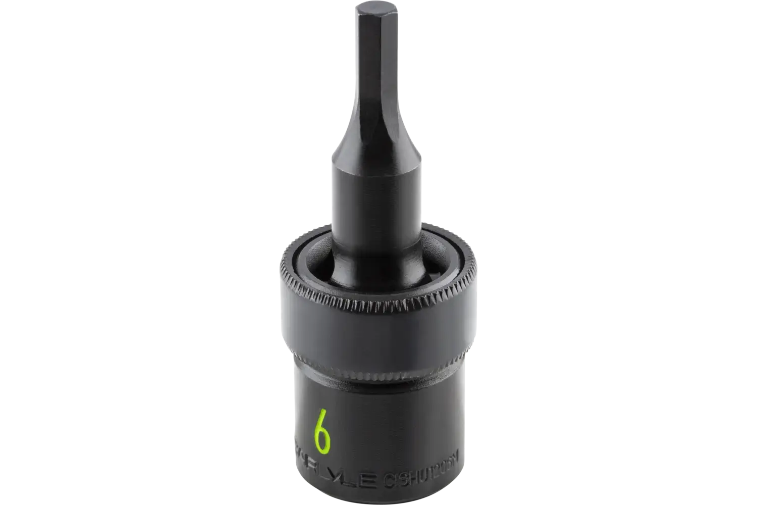 1/2 in. Drive Standard Depth Hex Bit Impact Swivel Sockets - Metric