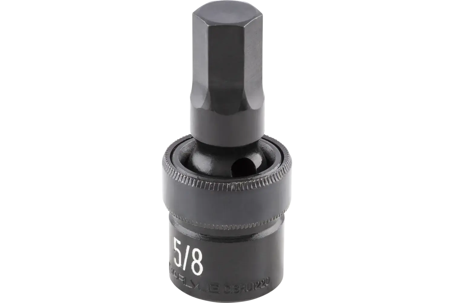 1/2 in. Drive Standard Depth Hex Bit Impact Swivel Sockets - SAE