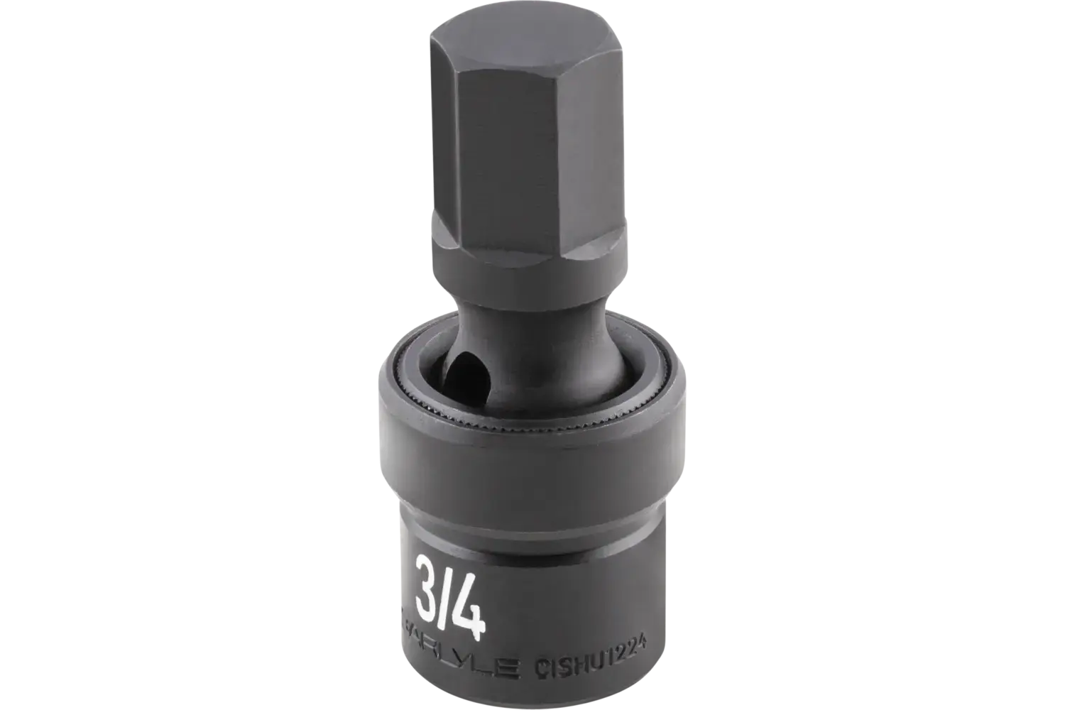 1/2 in. Drive Standard Depth Hex Bit Impact Swivel Sockets - SAE