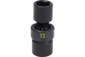 1/2 in. Drive Standard Depth Universal Joint Impact Sockets - Metric