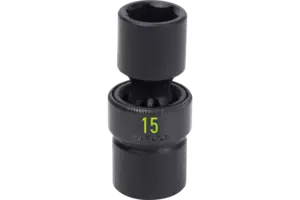 1/2 in. Drive Standard Depth Universal Joint Impact Sockets - Metric
