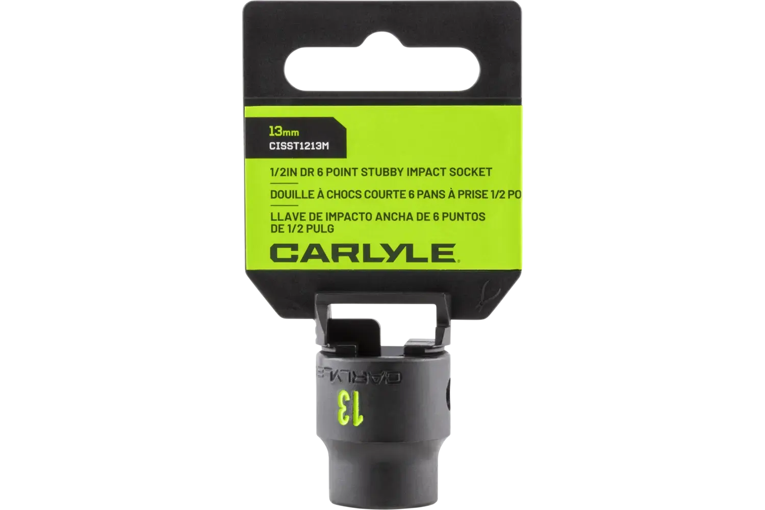 1/2 in. Drive Stubby Impact Sockets - Metric