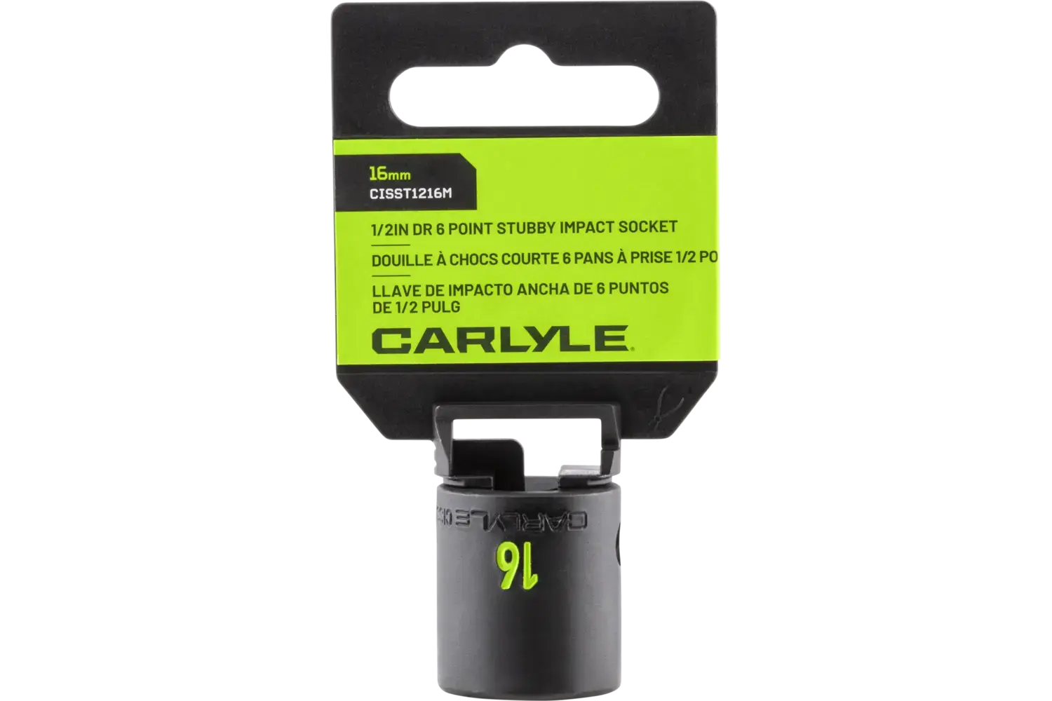 1/2 in. Drive Stubby Impact Sockets - Metric