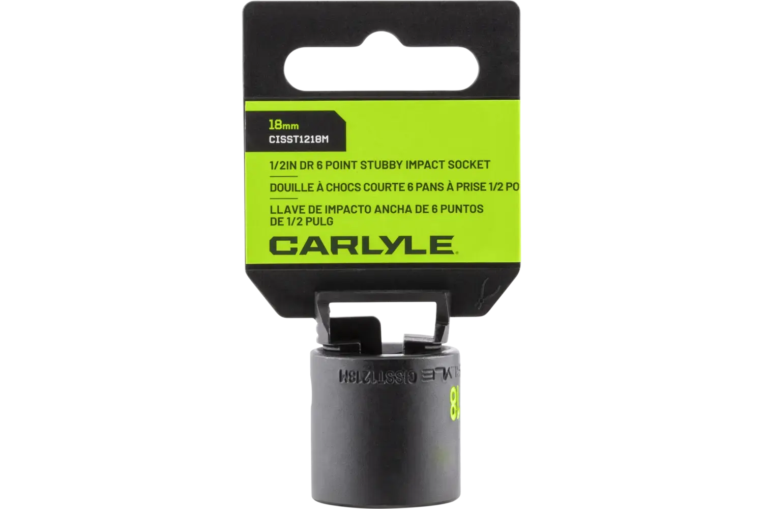 1/2 in. Drive Stubby Impact Sockets - Metric