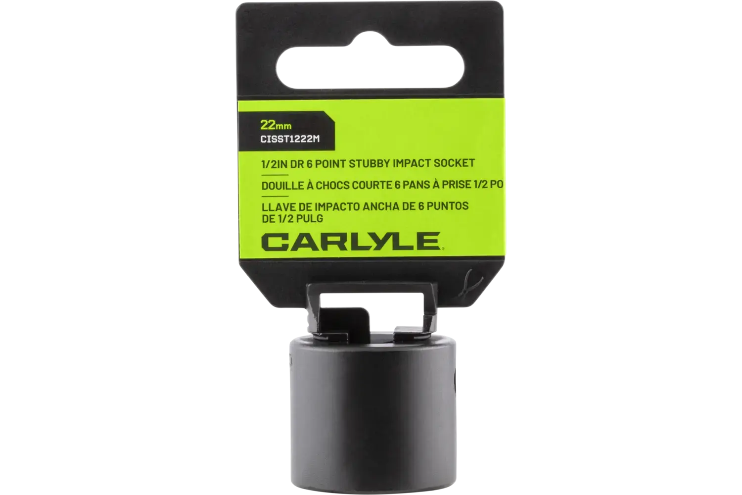 1/2 in. Drive Stubby Impact Sockets - Metric