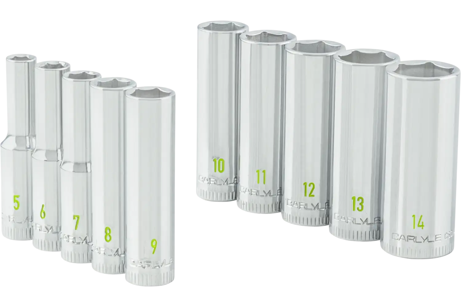 1/4 in. Drive Deep Chrome Socket Sets - Metric