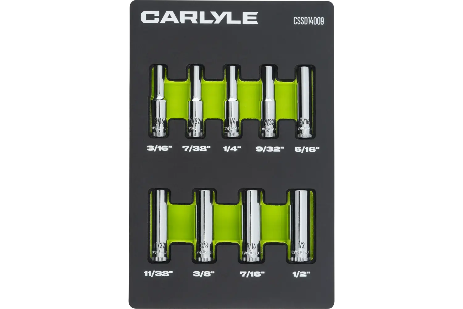 1/4 in. Drive Deep Chrome Socket Sets - SAE