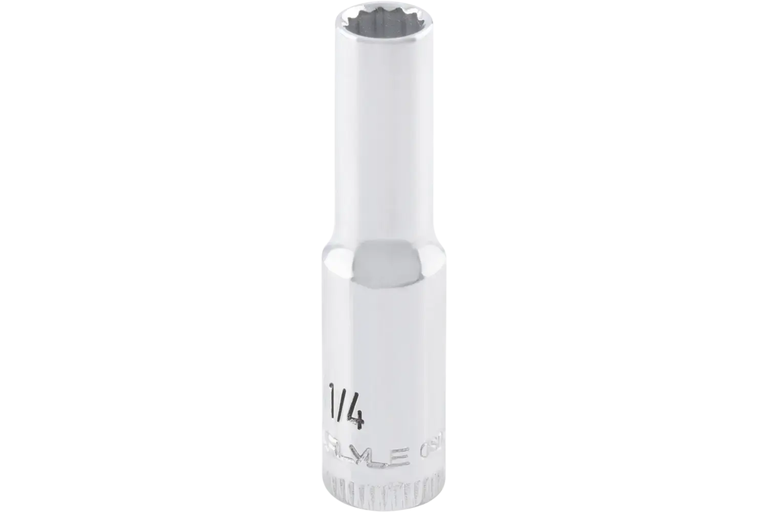 1/4 in. Drive Deep Chrome Sockets - SAE