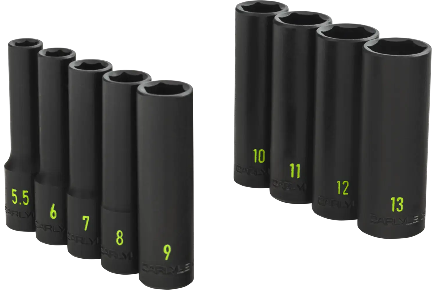 1/2 in. Drive Deep Impact Flip Socket Sets - SAE & Metric