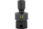 1/4 in. Drive Deep Swivel Impact Sockets - Metric