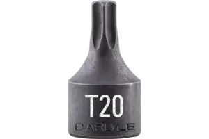 1/4 in. Drive Internal Torx/Star Impact Sockets - Metric