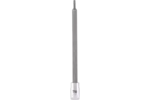 1/4 in. Drive Long Torx/Star Bit Chrome Sockets
