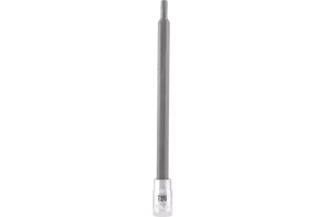 1/4 in. Drive Long Torx/Star Bit Chrome Sockets
