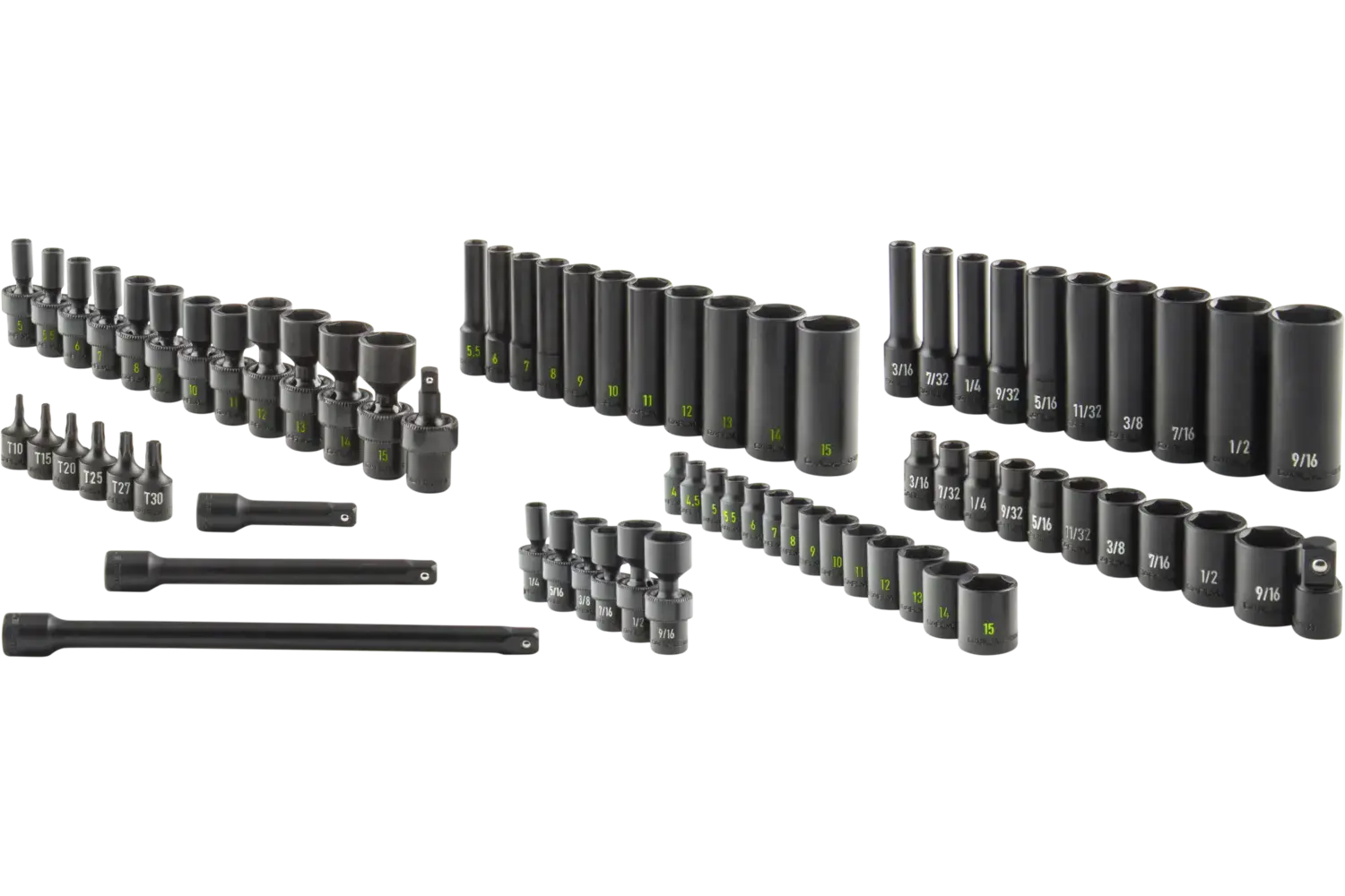 thumbnail image 2 of Gray Tools Standard 1 1/2-in Drive 6 Point Standard Length 3 1/2-in Impact Socket 8-6112 2 of 13