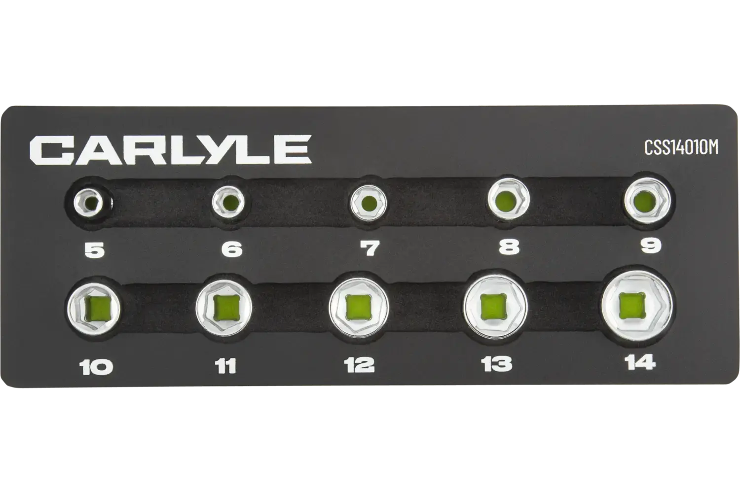 1/4 in. Drive Standard Depth Chrome Socket Sets - Metric