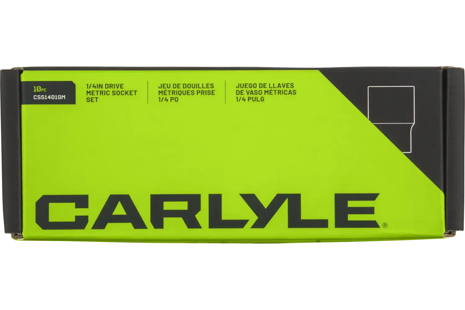 1/4 in. Drive Standard Depth Chrome Socket Sets - Metric