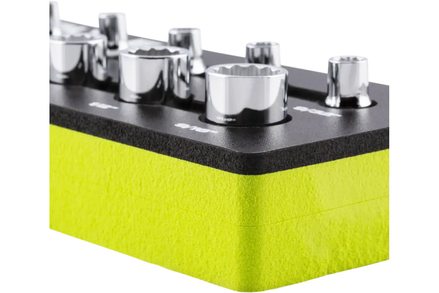 Multi-Drive Long Triple Square Bit Chrome Socket Sets - Metric