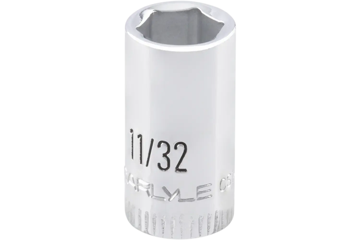 1/4 in. Drive Standard Depth Chrome Sockets - SAE
