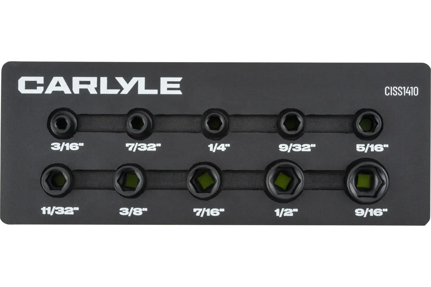 1/4 in. Drive Standard Depth Impact Socket Sets - SAE