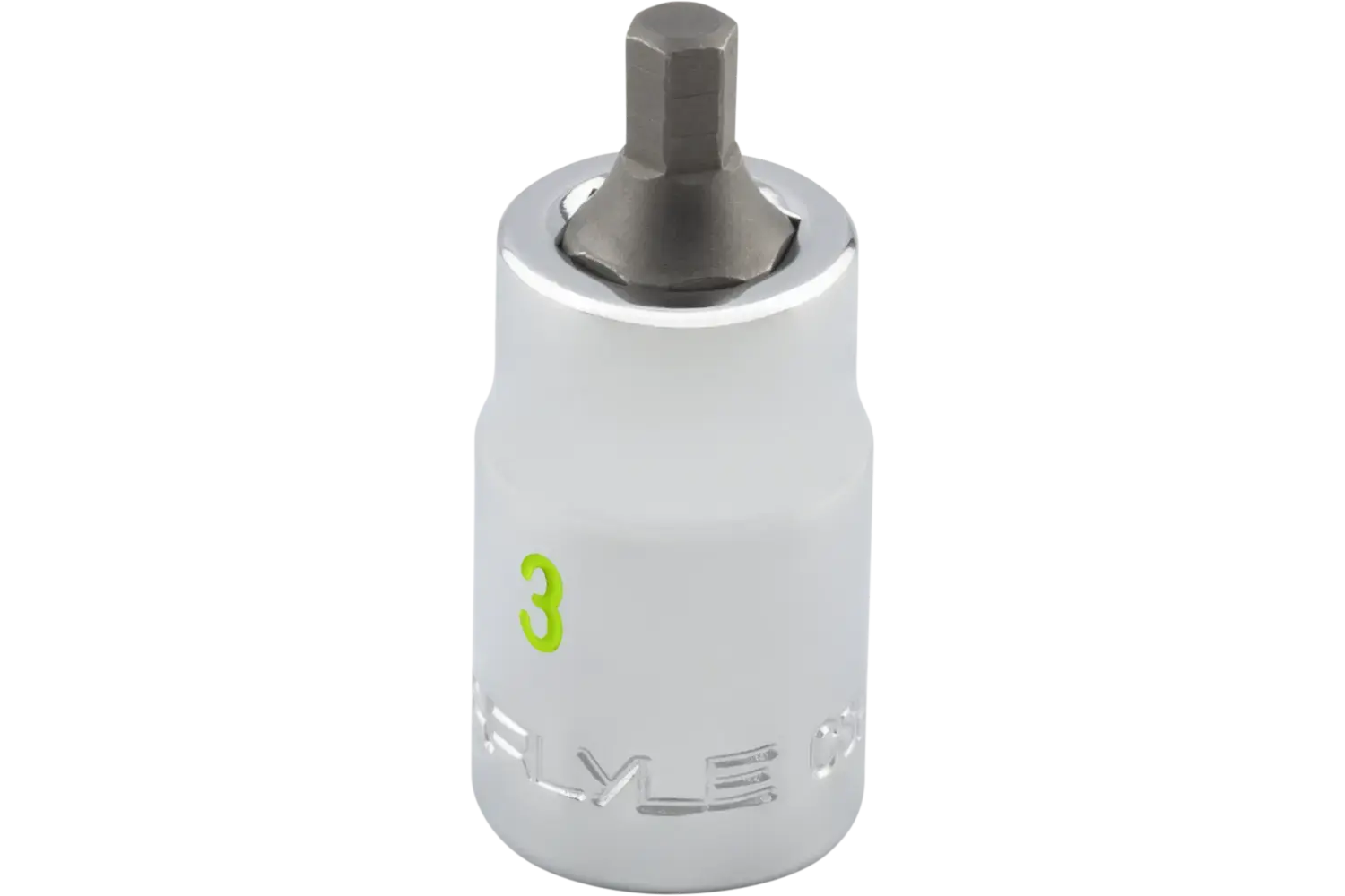 1/4 in. Drive Stubby Hex Chrome Sockets - Metric