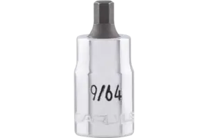 1/4 in. Drive Stubby Hex Chrome Sockets - SAE