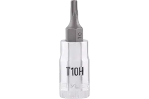 1/4 in. Drive Tamper-Proof Torx/Star Chrome Sockets